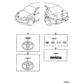 Hood Emblem - Toyota Echo 2000-2003