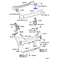 Rear Bumper Arm Outer Right Hand - Toyota Yaris 2012-2018