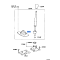 TOYOTA 33555-60100 Shift Lever Boot