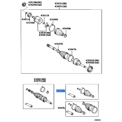 Boot Kit-Fr Drive-Shf