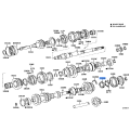 Toyota Genuine Synchronizer Ring Outer No.3 33384-26010
