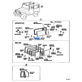 TOYOTA 62733-90300 Genuine Hinge Rear Ventilator Window