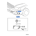 Toyota Side Turn Signal Lamp Assembly Front Left 81740-50060