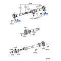 Toyota OEM Genuine NUT (FOR PROPELLER SHAFT) 90170-12018