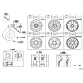 TPMS Tire Pressure Sensor PMV-C015 - Toyota/Lexus (42607-06030)