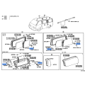 Toyota Hiace Window Lock Glass Latch (1992-2004 Commuter) - 62910-95703