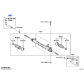 Toyota End Sub-Assembly, Tie Rod, RH 45046-29515