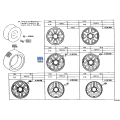 Toyota Wheel Disc 42610-60320