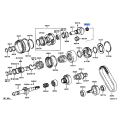 TOYOTA 90364-17010 Genuine Needle Roller Bearing Transfer Output Shaft
