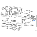 Toyota Seal, Back Door 67891-60030, New Genuine OEM Part