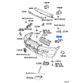 Toyota Land Cruiser KDJ120 Left Front Bumper Side Support 52116-60131