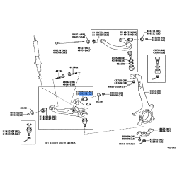 Arm Bush Set for Toyota Fortuner Hilux