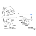 TOYOTA 76817-26040 CLIP, BACK DOOR OUTSIDE GARNISH