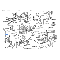Carburetor Diaphragm Chamber - Toyota Hilux/4Runner Truck YN85 YN106 1988-1997