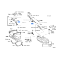 Genuine OE Fuel Tank Filler Pipe - Toyota 77201-60660