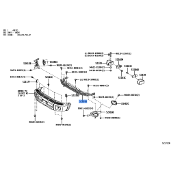 Bumper Reinforcement Frt Tyt