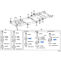 Toyota CUSHIION Sub-Assembly, Cab Mounting NO.3 Upper