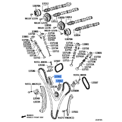 Guide,Oil Pump Chain