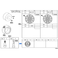 TOYOTA 42603-33080 Ornament Sub-Assembly, Wheel Hub