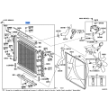 Toyota Genuine Radiator Assembly 16400-51040 OEM