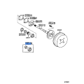 TOYOTA GENUINE Bearing Kit, Rear Axle Shaft, RH/LH