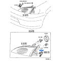 Toyota OEM Genuine Bulb (For Clearance Lamp) 90080-81053