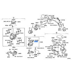 Original Bleeder Plug for Brake Booster Pump - TOYOTA 47547-27030