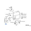 Toyota OEM Genuine CUSHION, BACK DOOR STOPPER