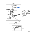 TOYOTA Forklift Brake Master Cylinder 47210-U2170-71 OEM AISIN