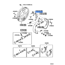 Toyota Automatic Adjust Lever 47644-47010
