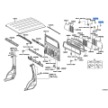 TOYOTA Back Window Retainer 69375-89102