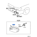 TOYOTA 81211-0D070 Lamp Unit, Fog Lamp, RH