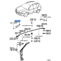 Genuine Lexus LX570 Front Passenger Roof Rack Cover 63491-60120