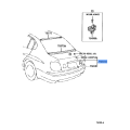 Toyota OEM Genuine GARNISH, LUGGAGE COMPARTMENT DOOR, OUTSIDE