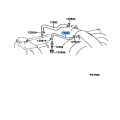 Toyota OEM Genuine Ventilation Hose 12261-66021
