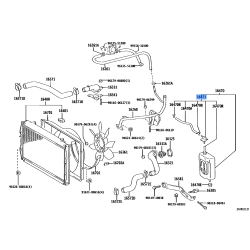 CAP SUB-ASSY, RESERVE TANK - Toyota/Lexus 16405-31130
