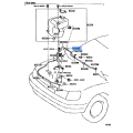 TOYOTA 85349-89122 Joint Windshield Washer Hose No.1