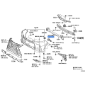 Toyota Front Bumper Support 52116-60260