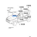 Toyota Windshield Outside Moulding Fastener NO.2