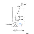 TOYOTA OEM Manual Transmission Shifter Bushing Rebuild Kit