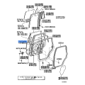 Rear Door Outside Lower Stripe - Toyota Land Cruiser Prado