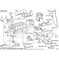 TOYOTA 90311-95013 Genuine Engine Crankshaft Seal (Rear)