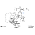 Hose, Water By-Pass, No.2 - Toyota OEM Genuine Part 16264-0C030
