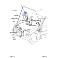 Toyota Genuine IS250/350 GSE3# 2013/04- Hood Hinge Assembly RH OEM 53410-53100