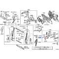 Toyota Headlamp Mounting Bracket, LH 53272-42011