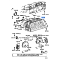TOYOTA 83134-60160 Cover, Combination Meter, No.1