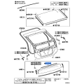 TOYOTA 56117-50140 Genuine Window Glass Adhesive Dam