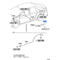 Fuel Filler Opening Lid Assembly - Toyota (77350-02160)