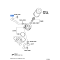 GENUINE OEM Toyota 4Runner Tacoma Tundra 4.0L No.2 Oil Cooler Hose 15778-31010