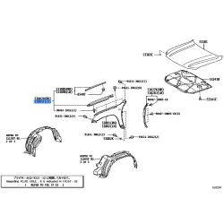 Seal,Front Fender Main,Lh
